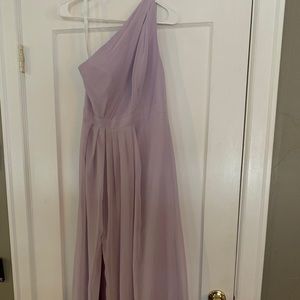 Bridesmaids dress from David’s Bridal
